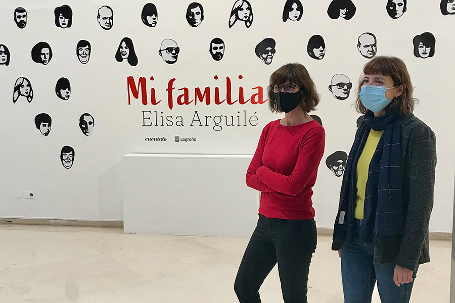 Mi familia Exposición Elisa Arguilé